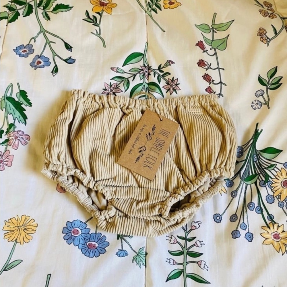 The Simple Folk Corduroy Oatmeal Bloomers 4/5y